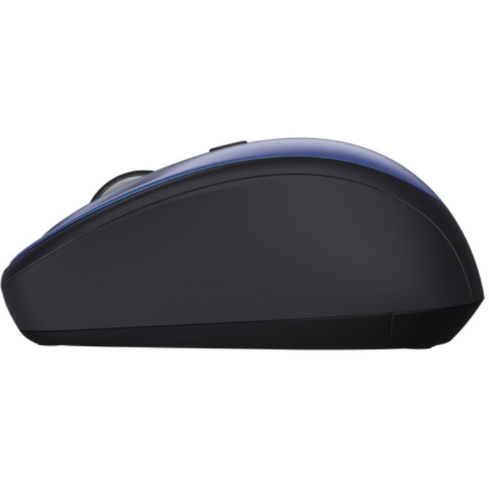 Trust Yvi+ Ratón Óptico Inalámbrico 1600 DPI Azul